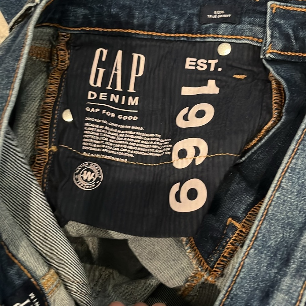 Brand new without tags. GAP 1969 true skinny jeans - Picture 3 of 4